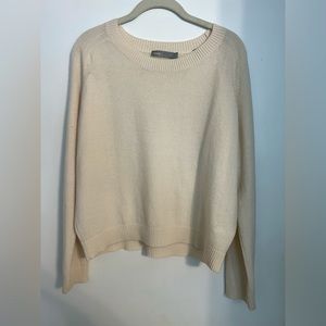 Vince cashmere sweater in Cream size M